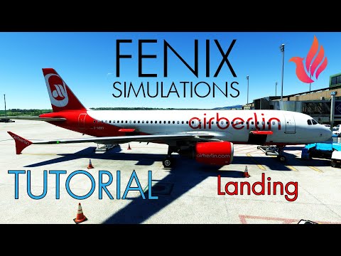 Fenix A320 Tutorial: Komplettflug von Zürich nach Leipzig - Teil 5: Landung und Parken