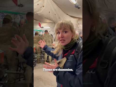 US Army Field Hospital During A NATO War Drill