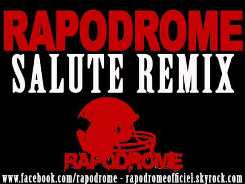 Rapodrome - J'lève mon verre (Salute remix)
