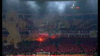 Galatasaray tribünü koreograf - Mustafa Sandal Beni Ağlatma