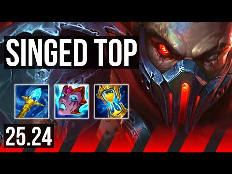 SINGED vs RENEKTON (TOP) | NA Grandmaster | 25.24
