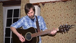 Mark Morriss from the Bluetones performing "Keep The Home Fires Burning", Llanymynech 6 March 2015