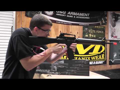 Airsoft GI Uncut - ICS Full Metal M16 A3 AEG Airsoft Gun