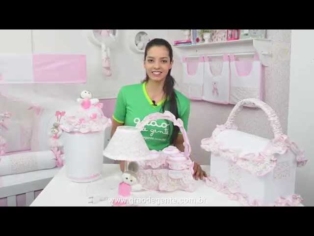 Kit Higiene Bailarina Rosa | Ref: 43500