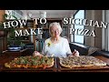 Sicilian Pizza | Kitchen on the Cliff with Giovanna Bellia LaMarca