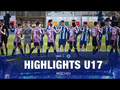 Highlights - U17 - HSV - 20.Spieltag - B-Junioren Bundesliga - Hertha BSC - Berlin