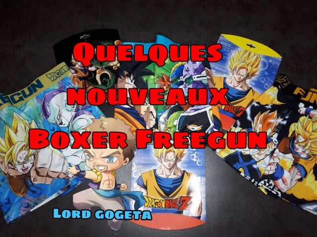 Vídeo relacionado con Calzoncillo boxer FREEGUN Dragon Ball Z Goku Vs Freezer para hombre, XL