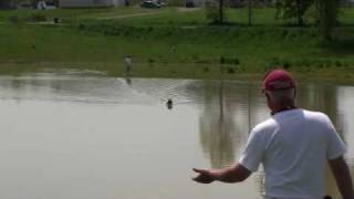 Oldsquaw's Cowboy John water work.wmv