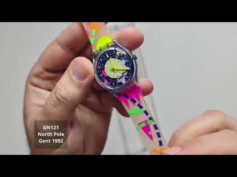 Swatch North Pole 1992 - Gent - GN121 - VINTAGE