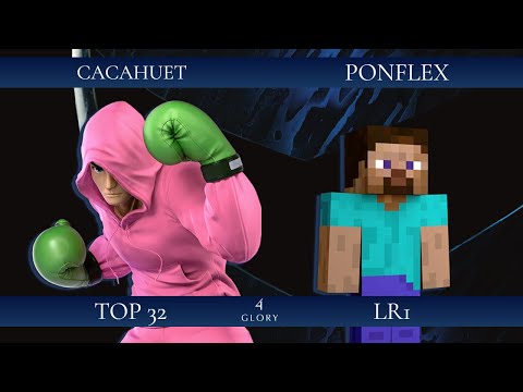 CACAHUET VS PONFLEX -  TOP 32 LR1  -  GLORY 4 (NO SOUND)