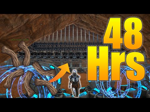 I Spent 48 Hours SOLO On A FiberCraft Server! This is what happened... | Ark PvP