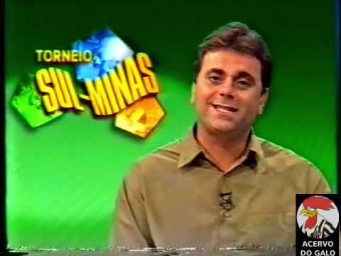 2001 -  Atlético MG 1 x 1 Cruzeiro (Copa Sul Minas - Ipatinga - Reportagem/Globo)