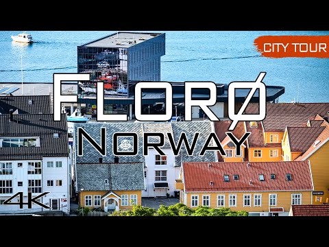 Florø: Norway's Westernmost City - Island City Walk 4K