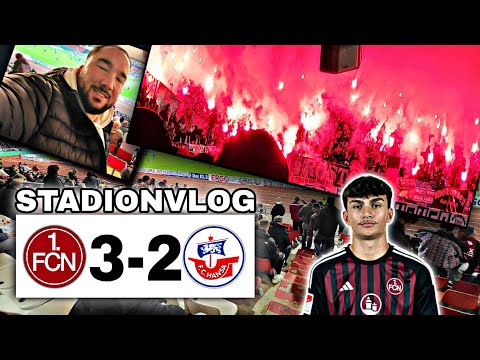 NÜRNBERG ENTSCHEIDUNG IN DER VERLÄNGERUNG 🔥💪 1.FC Nürnberg vs FC Hansa Rostock | Stadionvlog