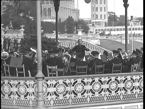 The Crystal Palace (1851-1936), rare footage 1935.