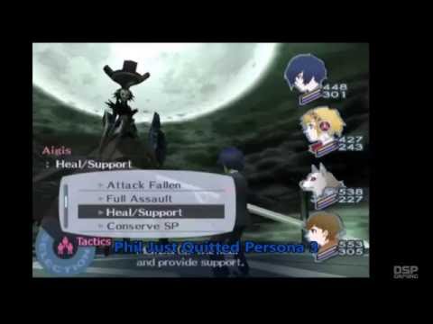 DSP's Comments on him Rage quitting Persona 3