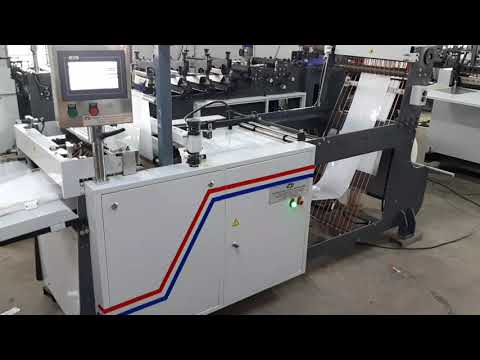 Semi automatic mpm bs450 ultra bottom seal bag making machin...