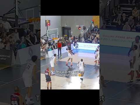 No one reacting has me 💀 @ (Lyonso Basket/YT) #basketball #dunk #viral #shorts #crazy #67