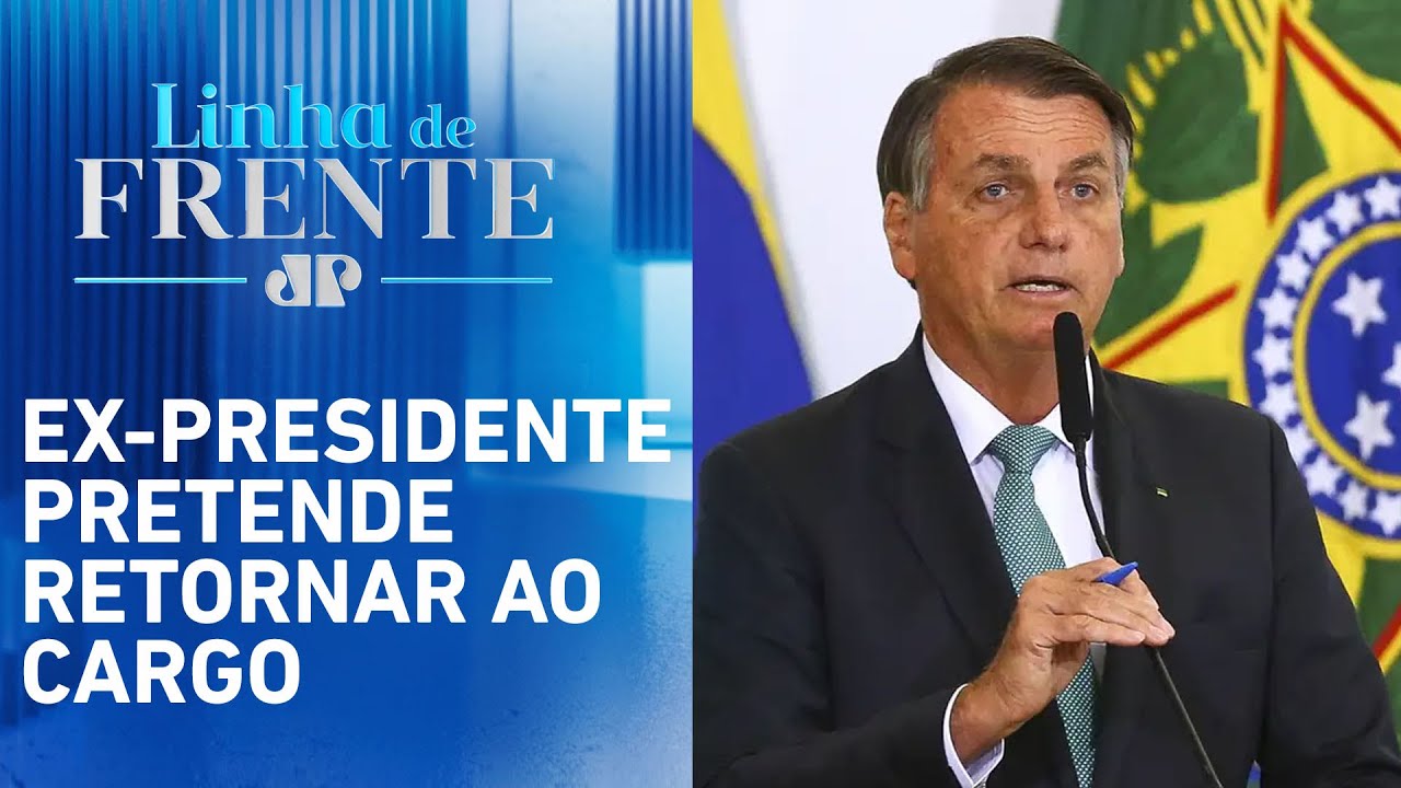 Bolsonaro fala sobre Michelle, Tarcísio, Gusttavo Lima e Marçal para as eleições | LINHA DE FRENTE