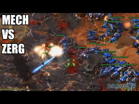 Mech vs. Zerg - A Little Too Scary