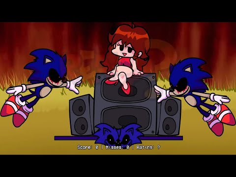 FNF Confronting Yourself But Only Sonic.Exe Sing It - Friday Night Funkin