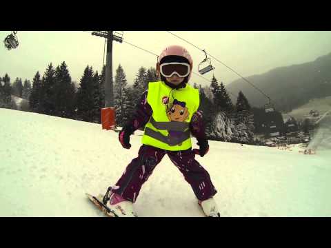 Martinka lyžuje vo Vrátnej