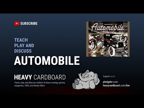 Automobile 5p Teaching, Play-through, & Round table by Heavy Cardboard