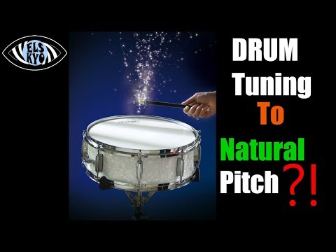 DRUM Tuning to Natural Frequency | Does It Help? | How to tune drums |shell,pitch,resonance,science