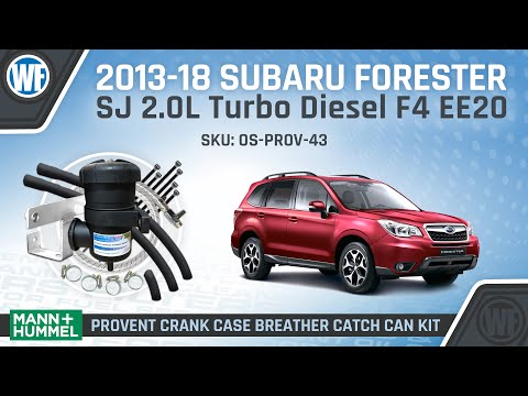 Provent Kit Installation for Subaru Forester SJ 2013-18 2.0L Turbo Diesel EE20 F4 DOHC OS-PROV-43