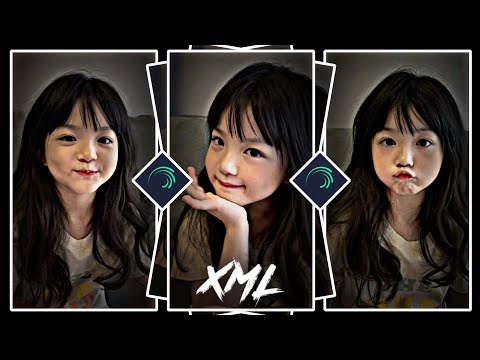 Cute Baby Xml File 😘 || Alight Motion Presets Xml 🖤