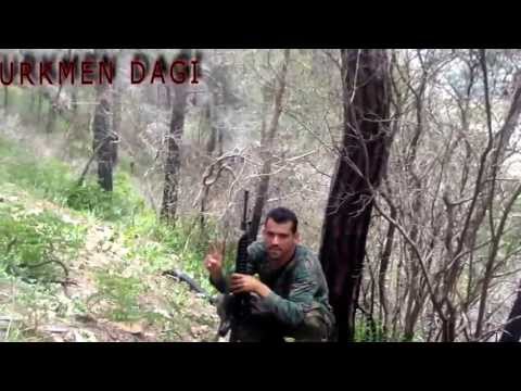 برومو يرصد بعض المشاركات العسكرية لكتيبة عمر المختار في جبهات ريف اللاذقية