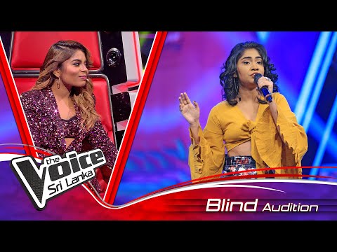 Amanda Adhikari | Aaley Mal (ආලේ මල්)  | Blind Auditions | The Voice Sri Lanka