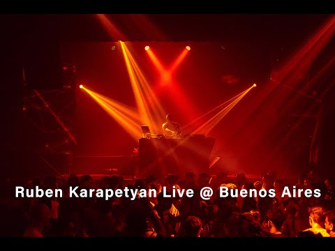 Ruben Karapetyan Live @  Niceto club, Buenos Aires, Argentina