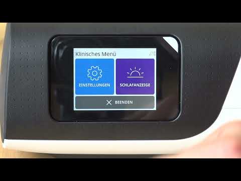 Resmed AirSense 11 - Klinisches Menu