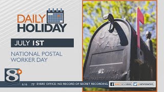 Daily Holiday - National postal worker day