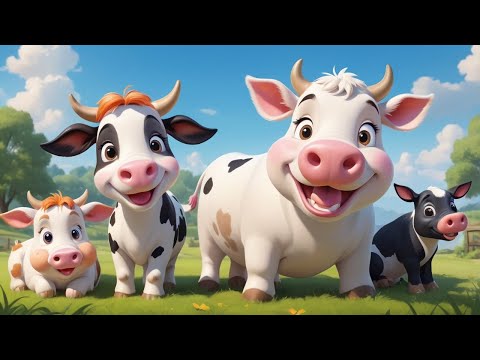 Who's making moo? | Children's song with animals and funny sounds!