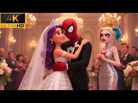Drama! A Fairytale Wedding or a Trap? Harley Quinn Enters the Game | SpiderMan Tales #ai #spiderman