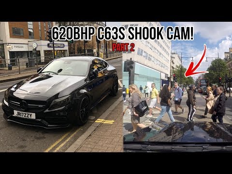 LOUDEST 620 BHP C63s MERCEDES AMG SCARES PEOPLE IN PUBLIC!! (SHOOK CAM)