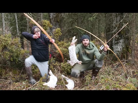 Hunting Rabbits with Stickbows