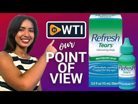 Refresh Tears Lubricant Eye Drops Artificial Tears - WTI product video review