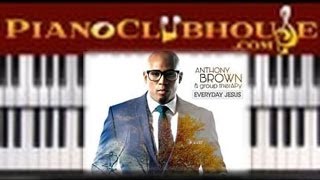 🎹 How to play "BLESS THE LORD" by Anthony Brown (easy gospel piano tutorial lesson)