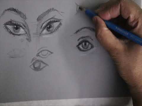 Eyes Study with Mahnaz Asif