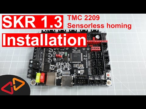 SKR 1.3 Upgrade with TMC2209 and sensorless homing - Hardware installation