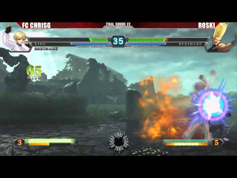 KOF13 Top 16 FC NYChrisG vs Roski - FR XV - Road to Evo 2012