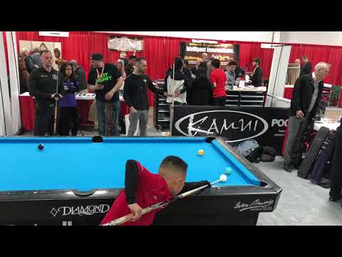 2019 Super Billiards Expo Jin and Thorsten Hohmann (BNR)