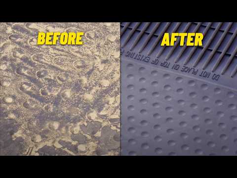 Clean, Restore, and Protect Your Rubber Floor Mats with only 1 Product!
