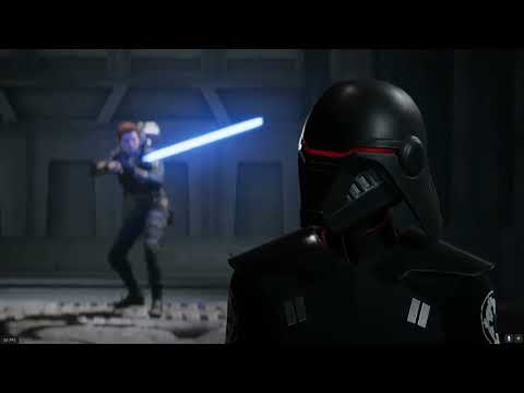 Star Wars: Jedi Fallen Order Second Sister 2nd Boss Fight + Cutscenes Grand Master Difficulty