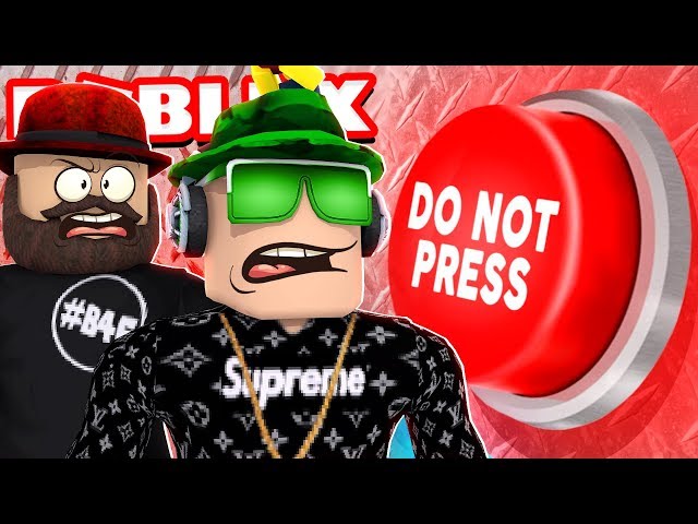 Warning Don T Press The Big Red Button In Roblox Or Something Bad