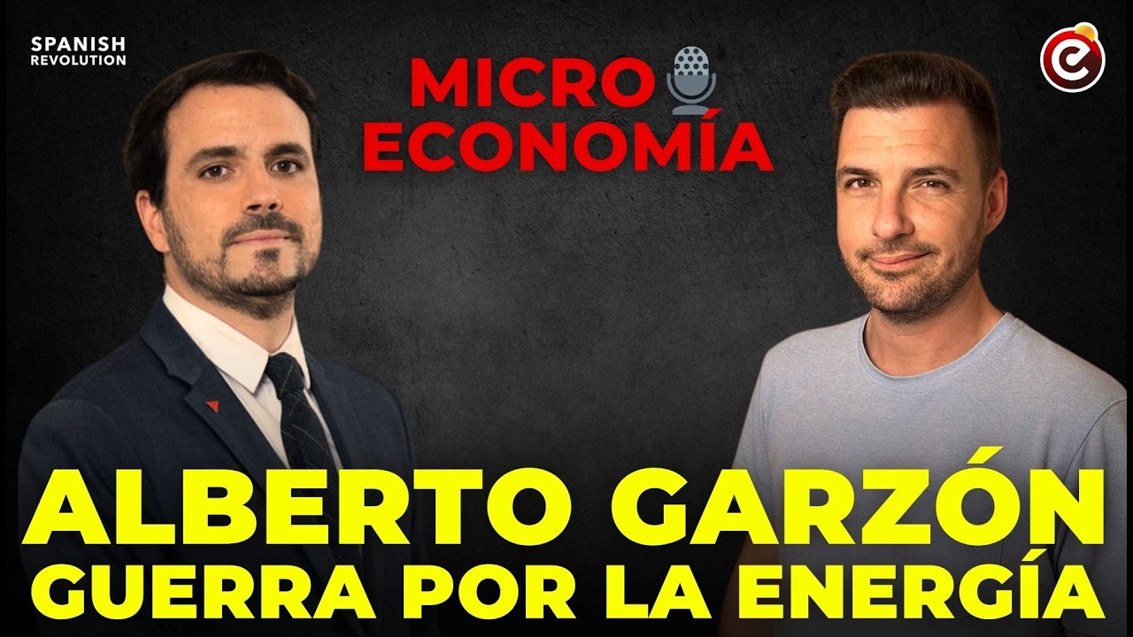 Entrevisto a Alberto Garzón: ¿la guerra de Irán es parte de la crisis energética?