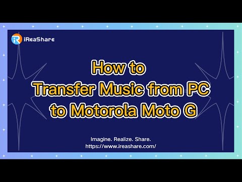 How to Transfer Music from PC to Motorola Moto G Phone